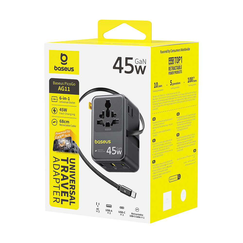 Baseus PicoGo Universal Travel Adapter
