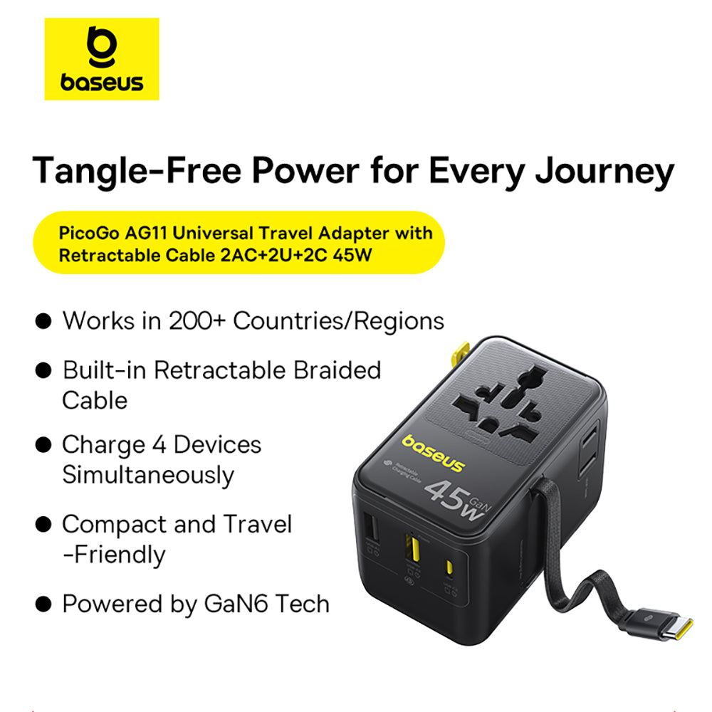 Baseus PicoGo Universal Travel Adapter