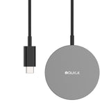 iQuick Magnetic Wireless Charger 15W (White)