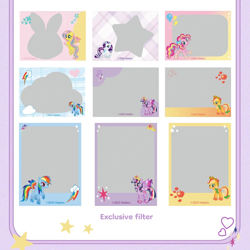 My Little Pony Kids Instant-Print Digital Camera – A06 (2.4" IPS, Dual 48MP, 1300mAh, Ages 3+)