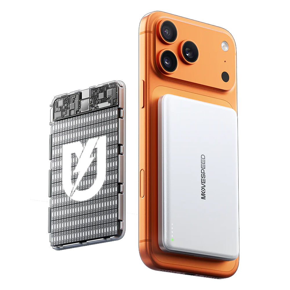 MOVE SPEED MSP07 Magnetic Solid-State 5000mAh Power Bank (CCC Certified)