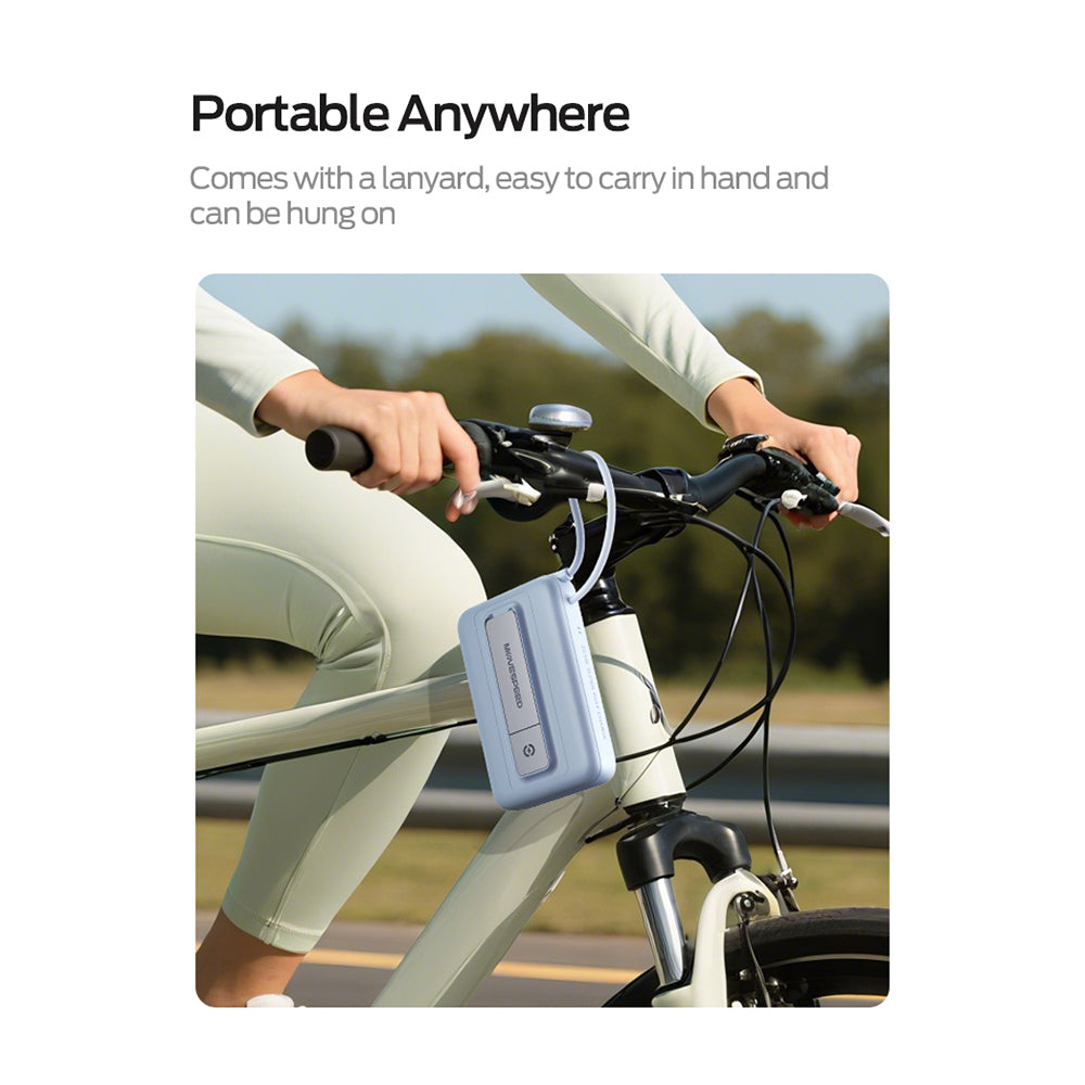 MOVE SPEED MSP16 Magnetic Wireless Gan Charging Mobile Power Bank with Bracket 10000mAh 22.5W