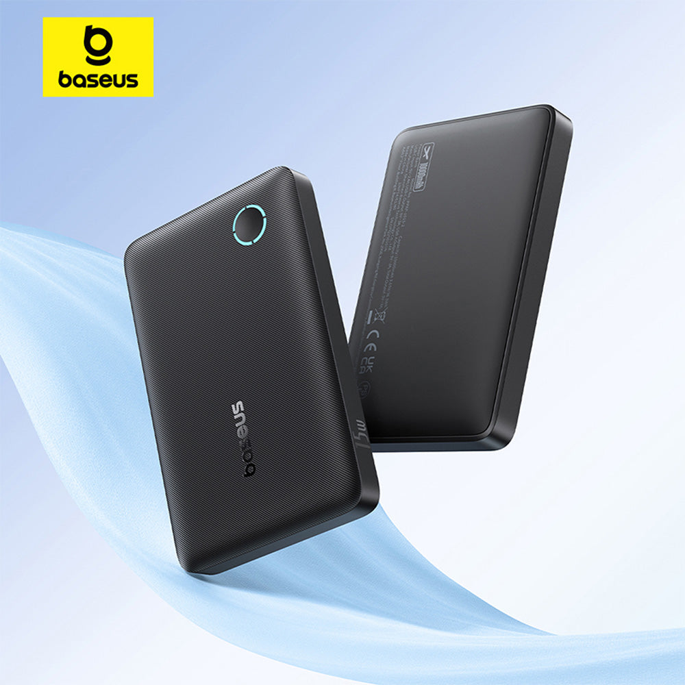 Baseus EnerFill FP21 10000mAh Power Bank 15W Thin & Lightweight Portable Charger