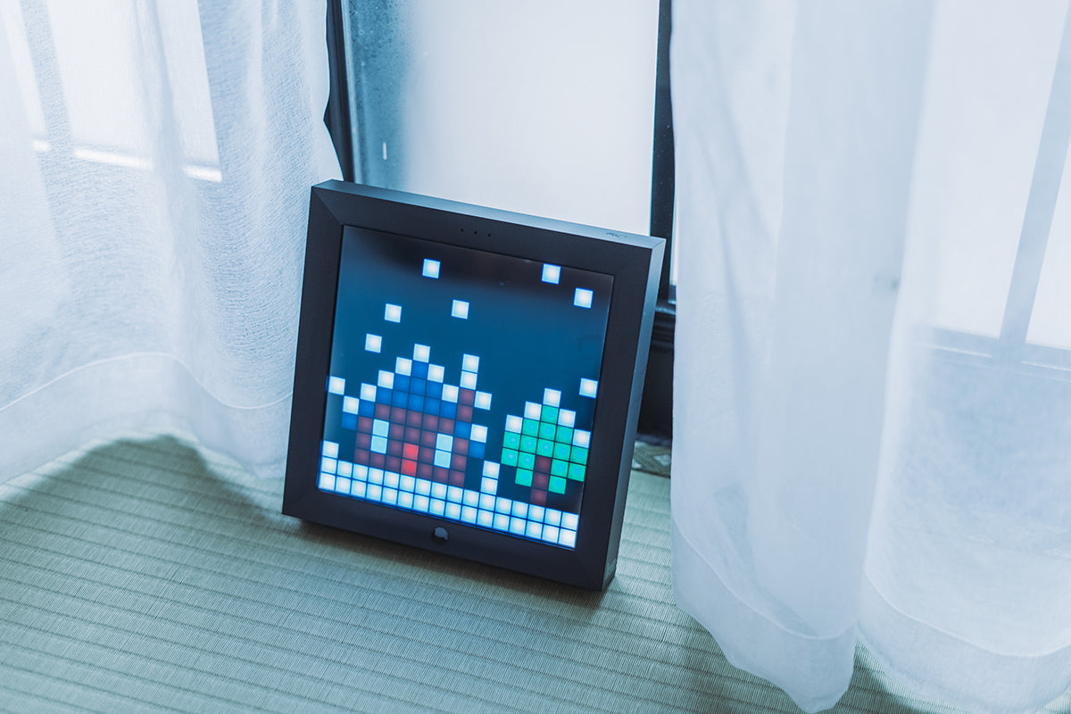 Divoom Pixoo 16x16 Pixel Art LED Display Gaming Room Decor