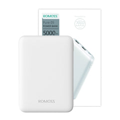 Romoss Pure05 5K 10.5W Power Bank (White)