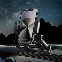 iQuick Q5 Automatic Wireless Car Mount | 15W Fast Charging, Auto-Grip, 360° Adjustable