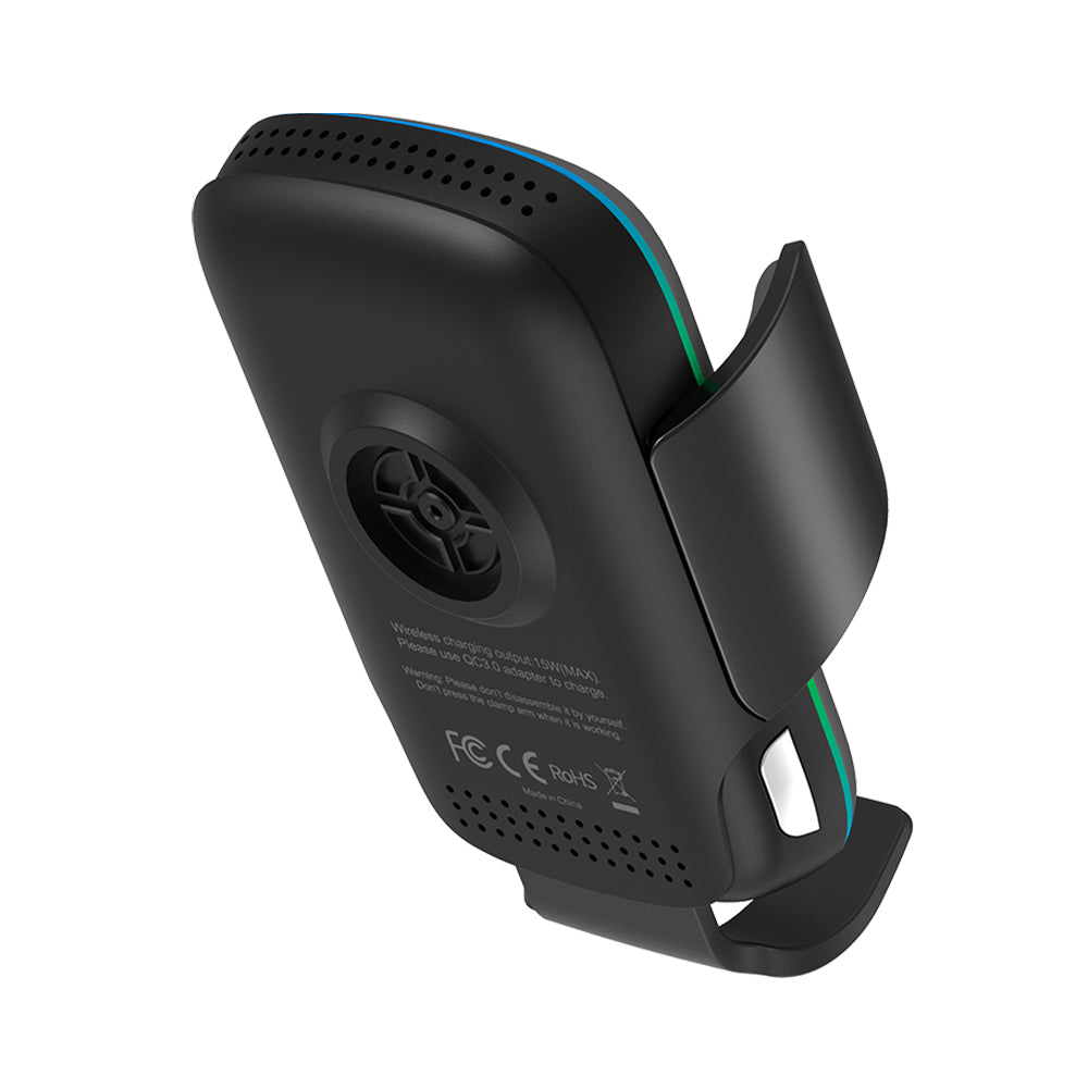 iQuick Q5 Automatic Wireless Car Mount | 15W Fast Charging, Auto-Grip, 360° Adjustable