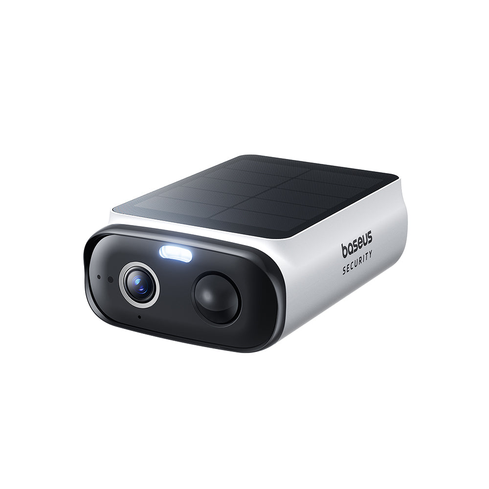 Baseus Security S1 Lite Outdoor Camera 2K Solar-Powered - White