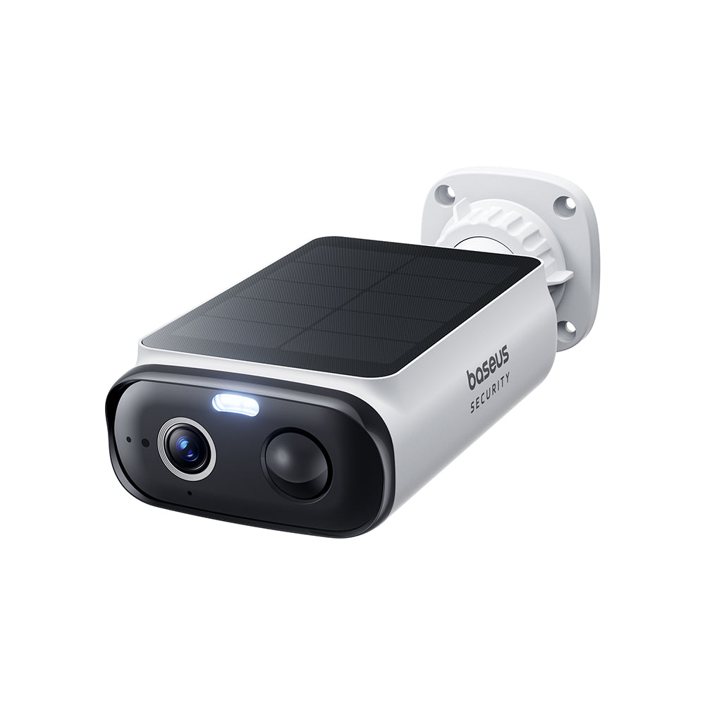 Baseus Security S1 Lite Outdoor Camera 2K Solar-Powered - White
