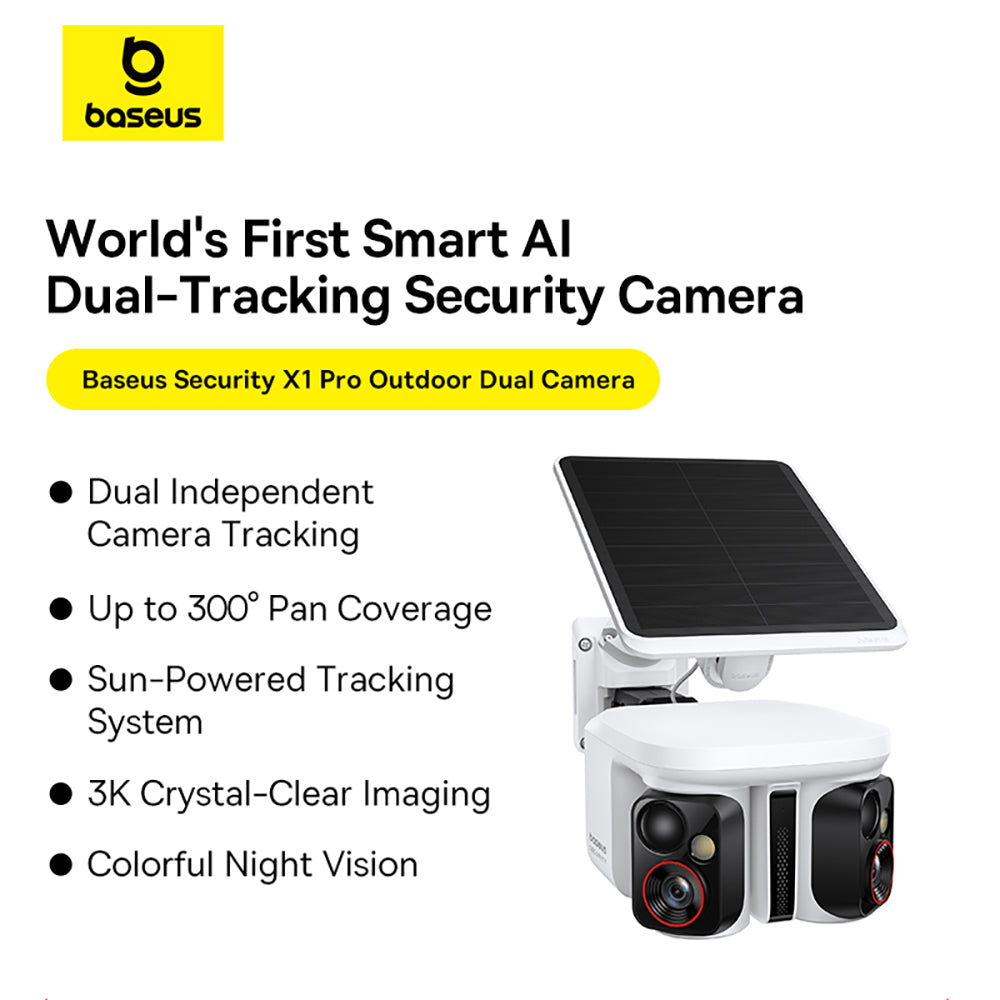 Baseus Security X1 Pro Outdoor Dual Camera