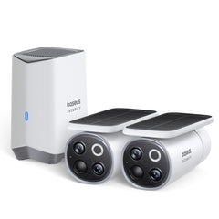 Baseus Security S1 Pro Kit Outdoor Dual Camera 2-Cam 3K-White