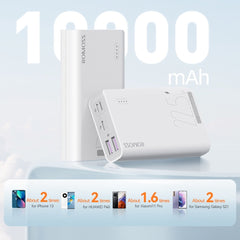 Romoss Sense4SF Mini 10K 22.5W Power Bank (White)