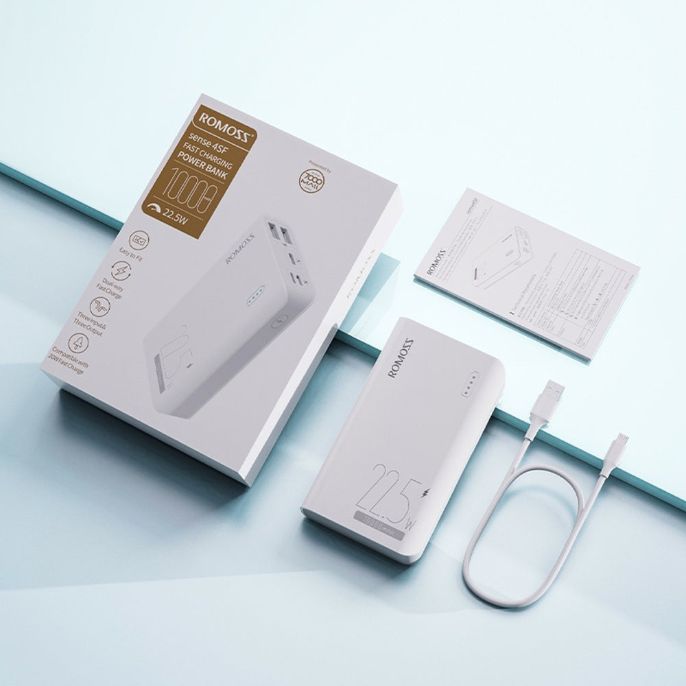 Romoss Sense4SF Mini 10K Power Bank (White)