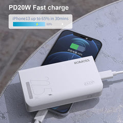 Romoss Sense4SF Mini 10K 22.5W Power Bank (White)
