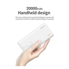Romoss Simple20 20K 10.5W Power Bank (White)