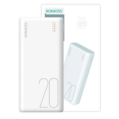 Romoss Simple20 20K 10.5W Power Bank (White)