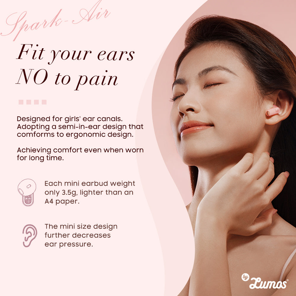 Divoom Spark Air TWS Earphone Pink
