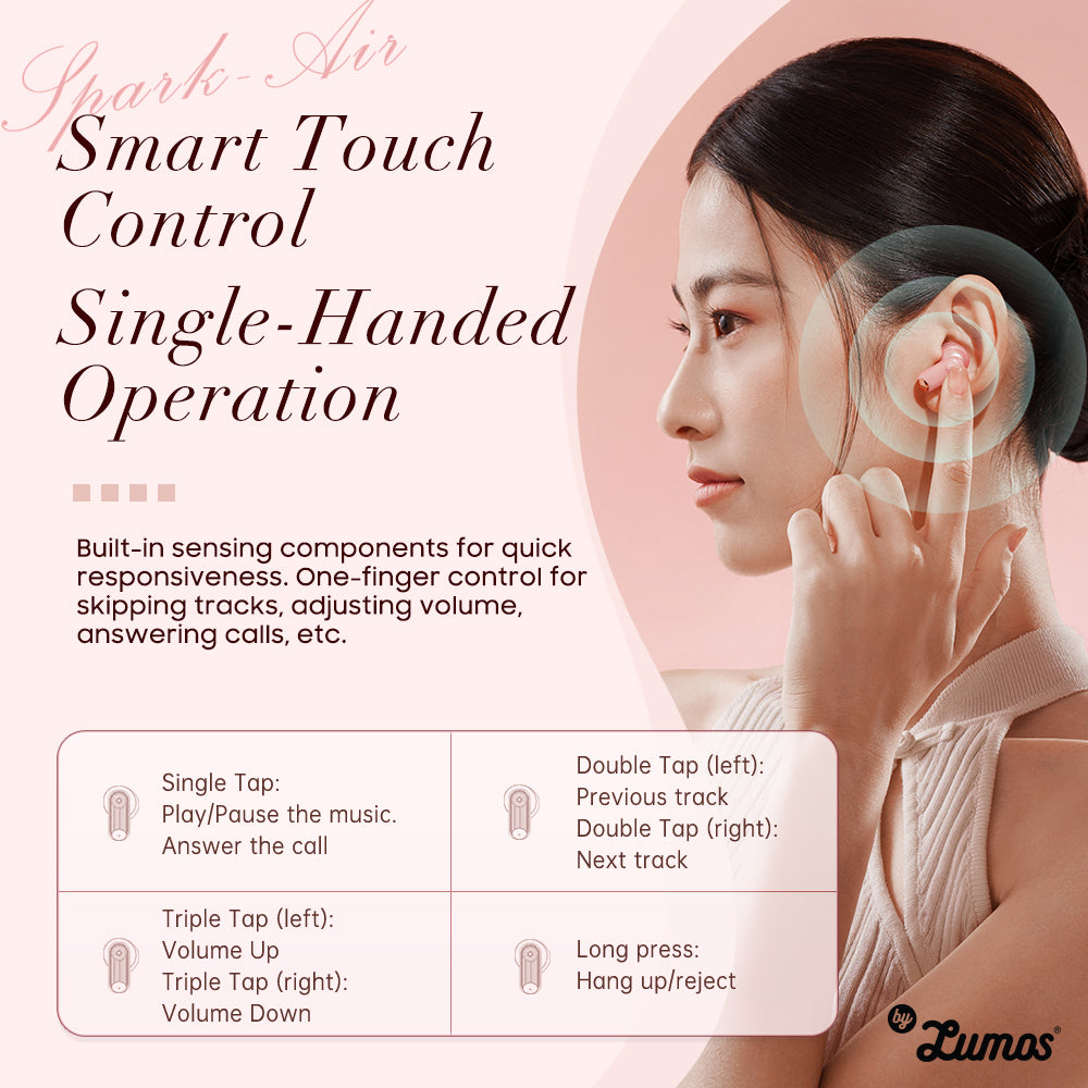 Divoom Spark Air TWS Earphone Pink