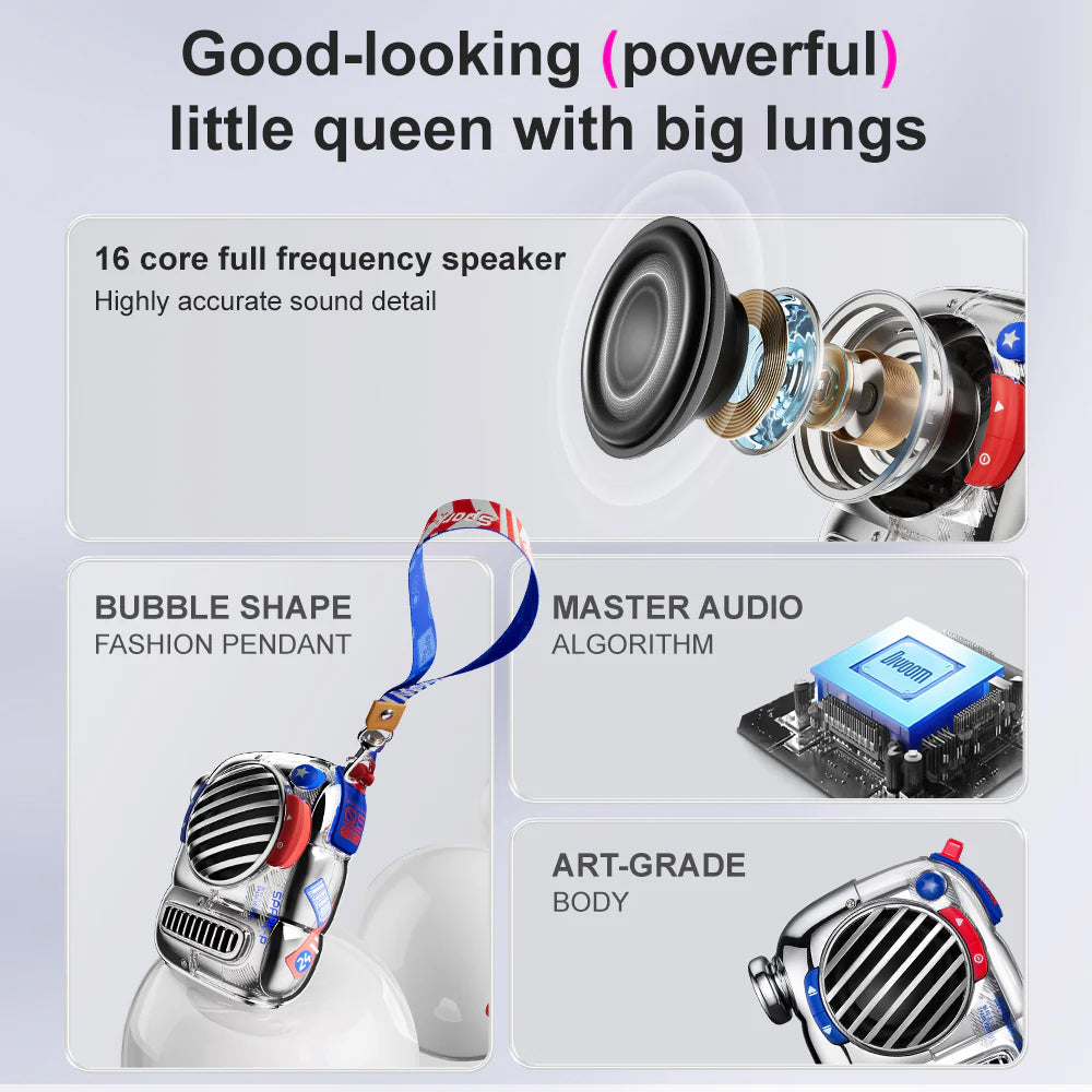 Divoom Spark-Pop Bluetooth speaker