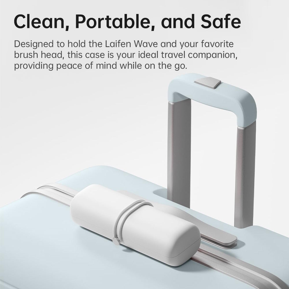 Laifen Wave Elelctric Toothbrush (ABS Plastic) + 6 Brush Heads + Travel Case