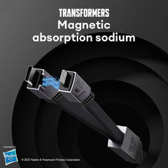Transformers Braided Magnetic 2 in 1 Type-C Charging Cable 27W 1.2M