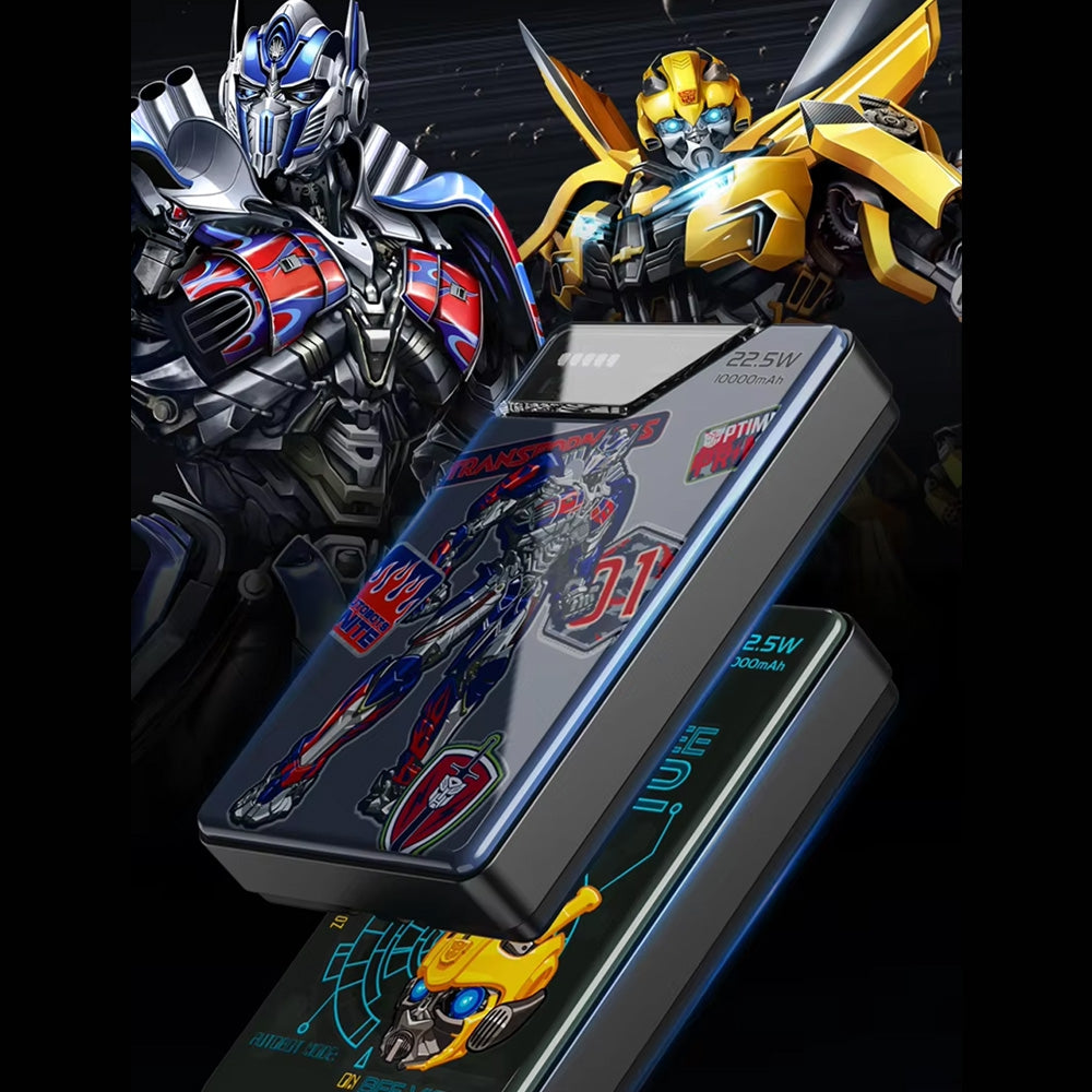 Transformers 10K 22.5W Power Bank (Black) – 2 Lazy Tech