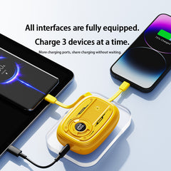 Transformers TF-D31 10000mAh Power Bank – Dual Fast Outputs, USB-C & Lightning, >60% Efficiency