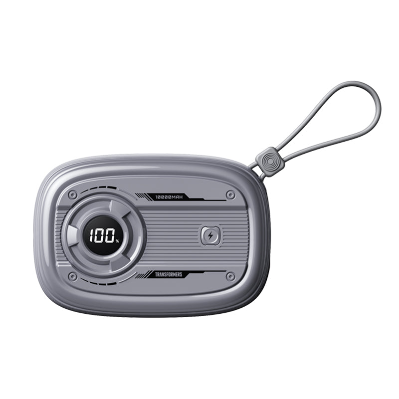 Transformers TF-D31 10000mAh Power Bank – Dual Fast Outputs, USB-C & Lightning, >60% Efficiency