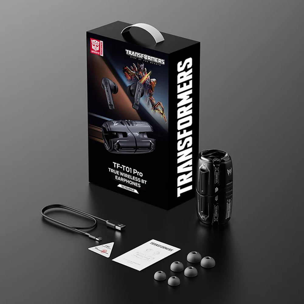Transformers TF-T01 PRO ANC Earbuds Bluetooth 5.3 Earphones