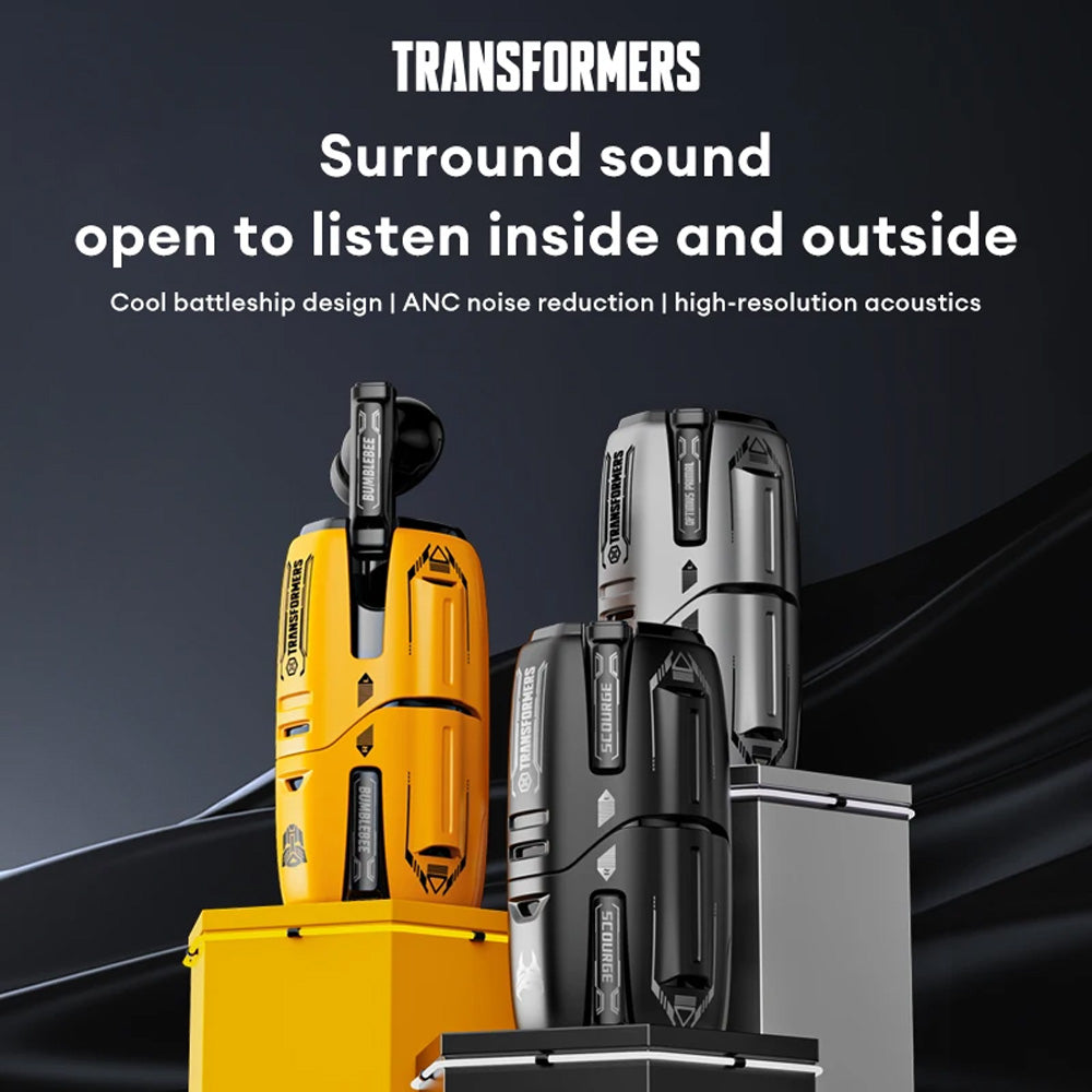Transformers TF-T01 PRO ANC Earbuds Bluetooth 5.3 Earphones