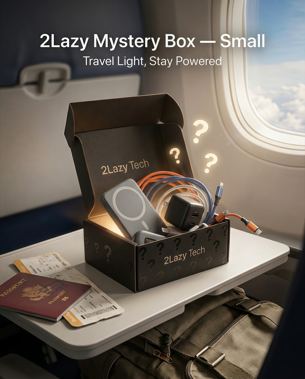 Easy Travel Mystery Box (Small) – Compact Travel Tech Essentials