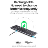 UGREEN Ultra Slim Wireless Bluetooth Keyboard