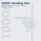 MOVESPEED USB-A to Lightning Charging Cable 1.2M White