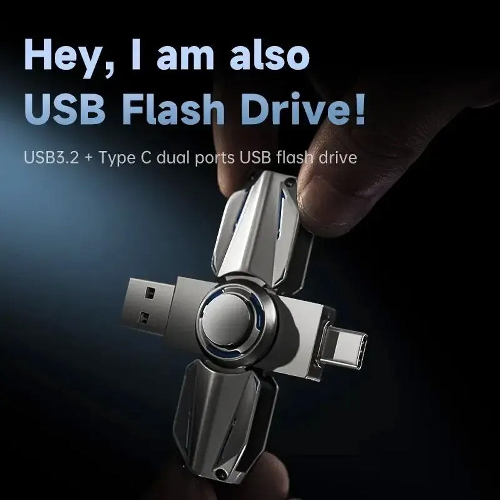 MOVESPEED 360° Flash Drive 550MB/s USB 3.2 Type-C