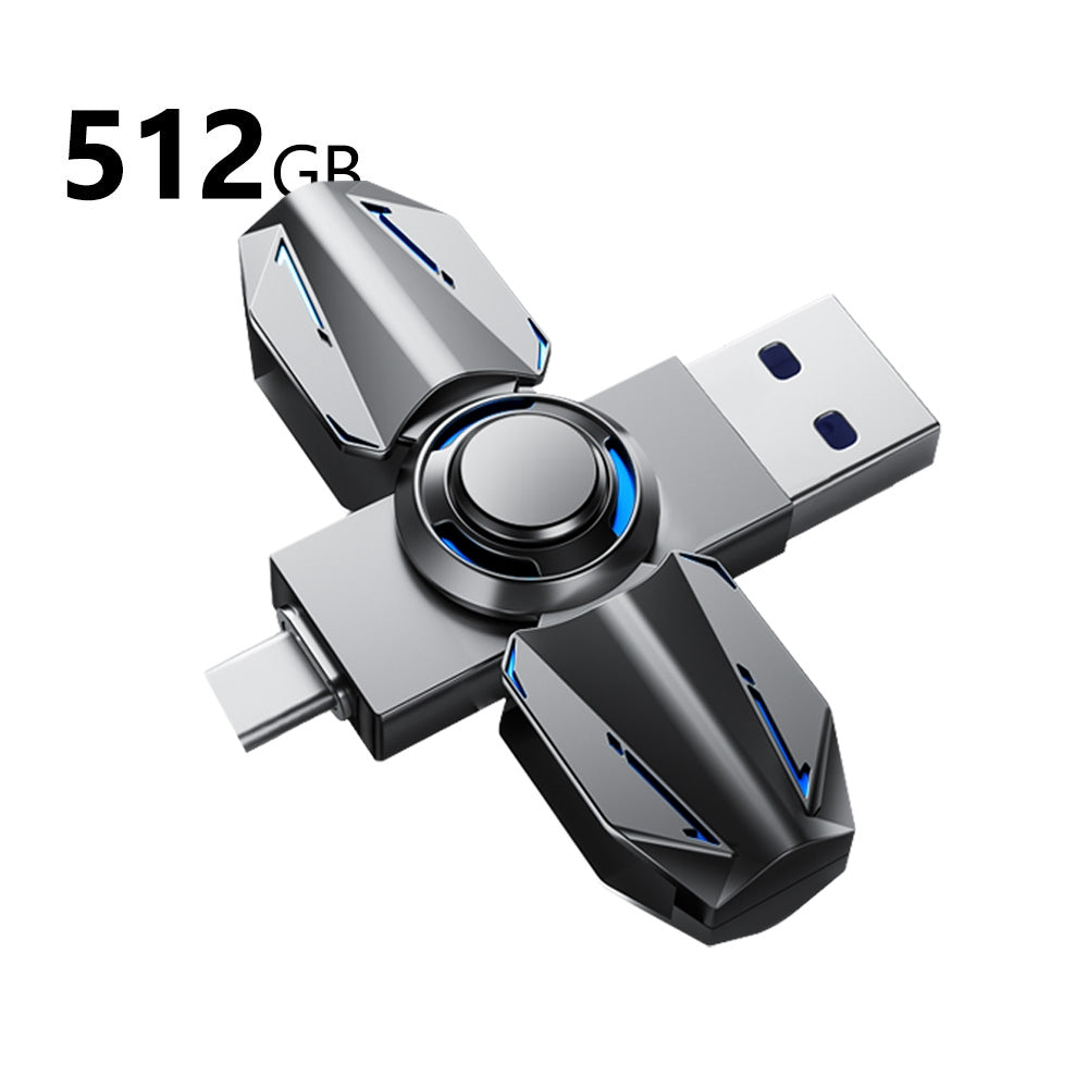 MOVESPEED 360° Flash Drive 550MB/s USB 3.2 Type-C