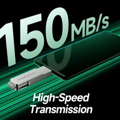 MOVE SPEED 32-128GB YSULDP 2 in 1 USB Type-C Flash Drive