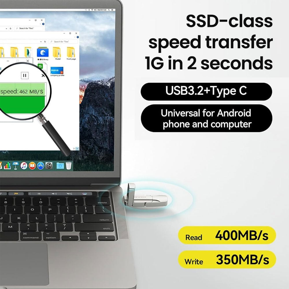 MOVESPEED Solid State Flash Drive USB 3.2