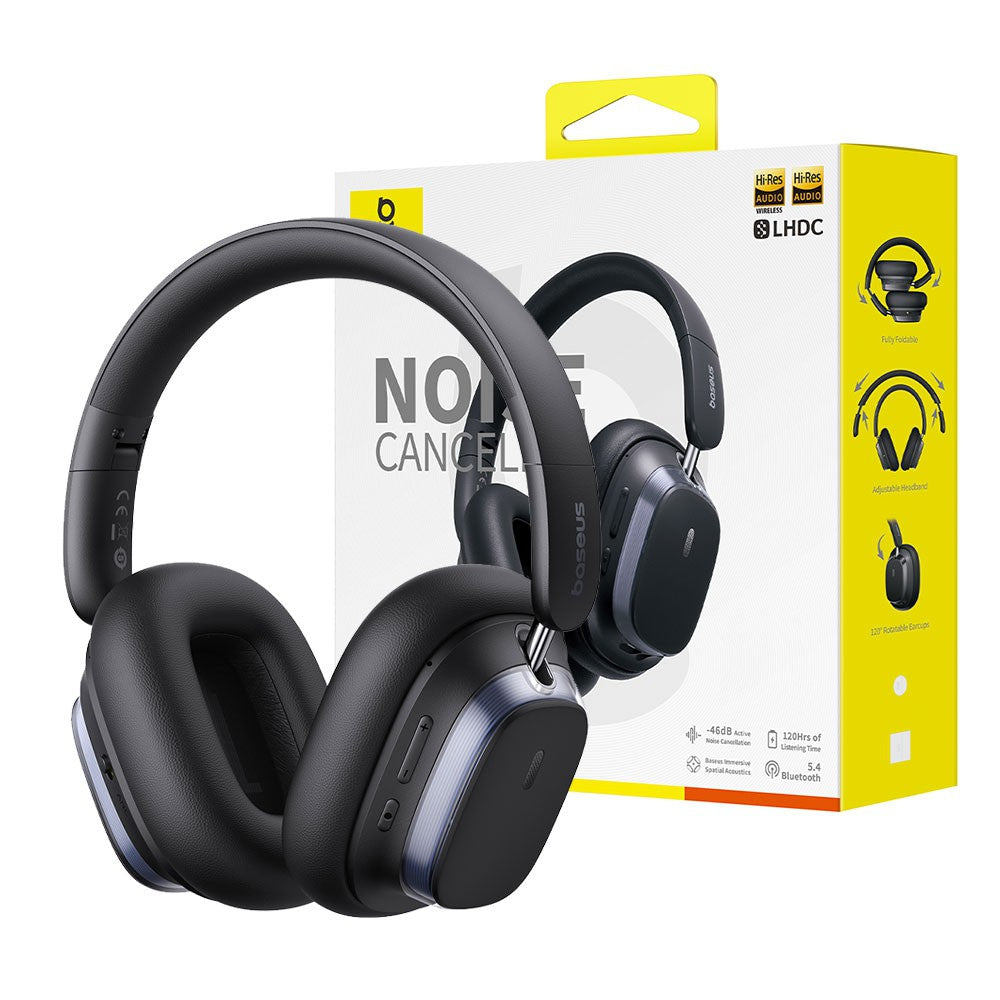 Baseus Bowie Series H1s Over Ear ANC Headphones Star Black