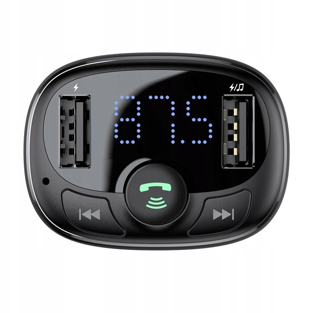 Baseus T Shaped S-09A Car Bluetooth MP3 Player Black