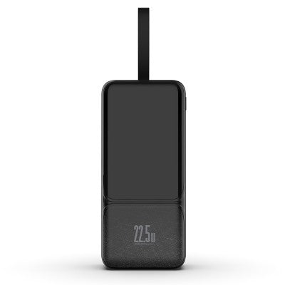 iQuick Power Sqaure 30K 22.5W Power Bank with Digital Display (Black)
