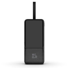 iQuick Power Sqaure 30K 22.5W Power Bank with Digital Display (Black)