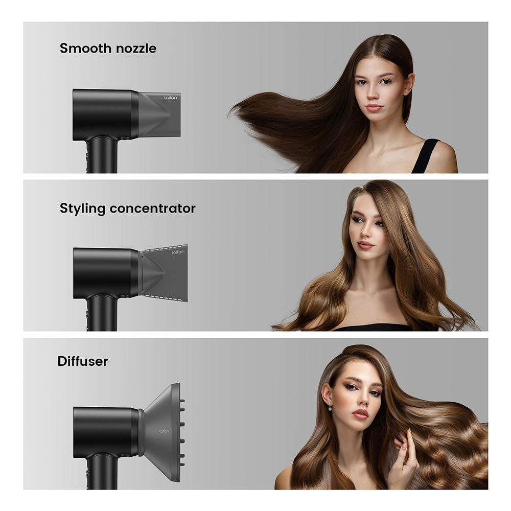 Laifen Swift Special High Speed Hair Dryer Bundle