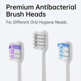 Laifen Wave Toothbrush-Stainless Steel (3 Brush heads)