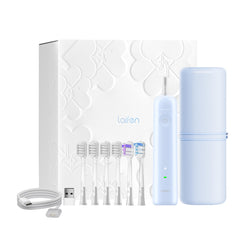 Laifen Wave Elelctric Toothbrush (ABS Plastic) + 6 Brush Heads + Travel Case