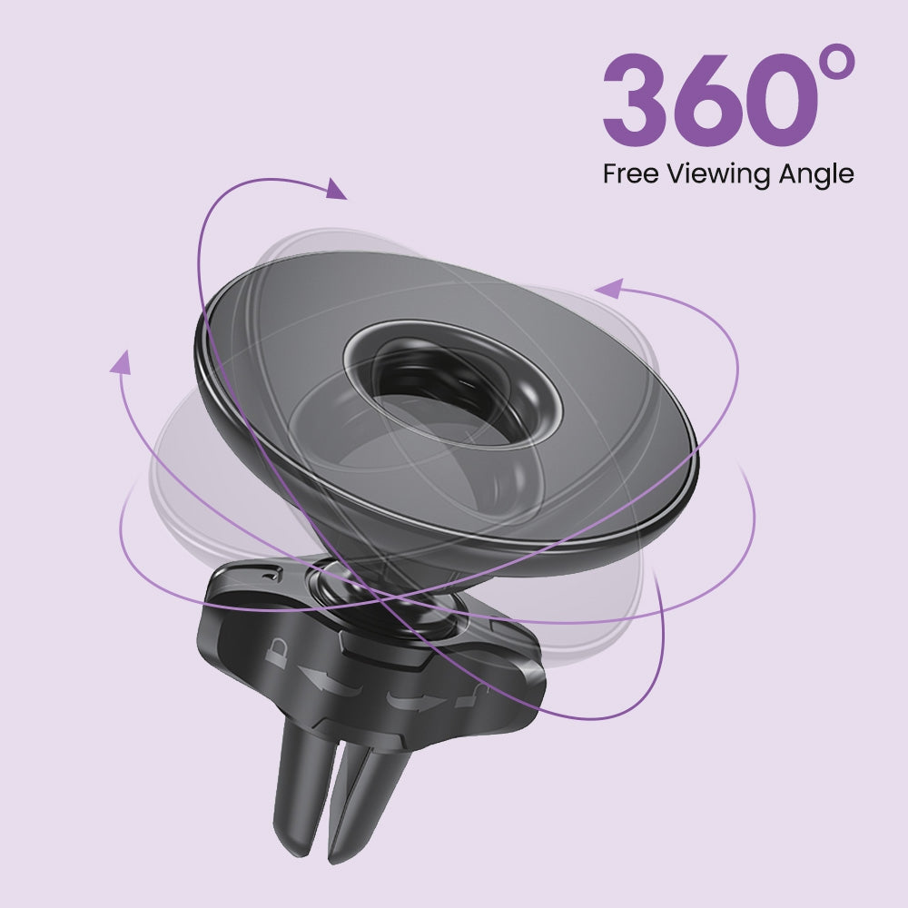 ULTI C8 Air-vent Car Mount With Magnetic Ring