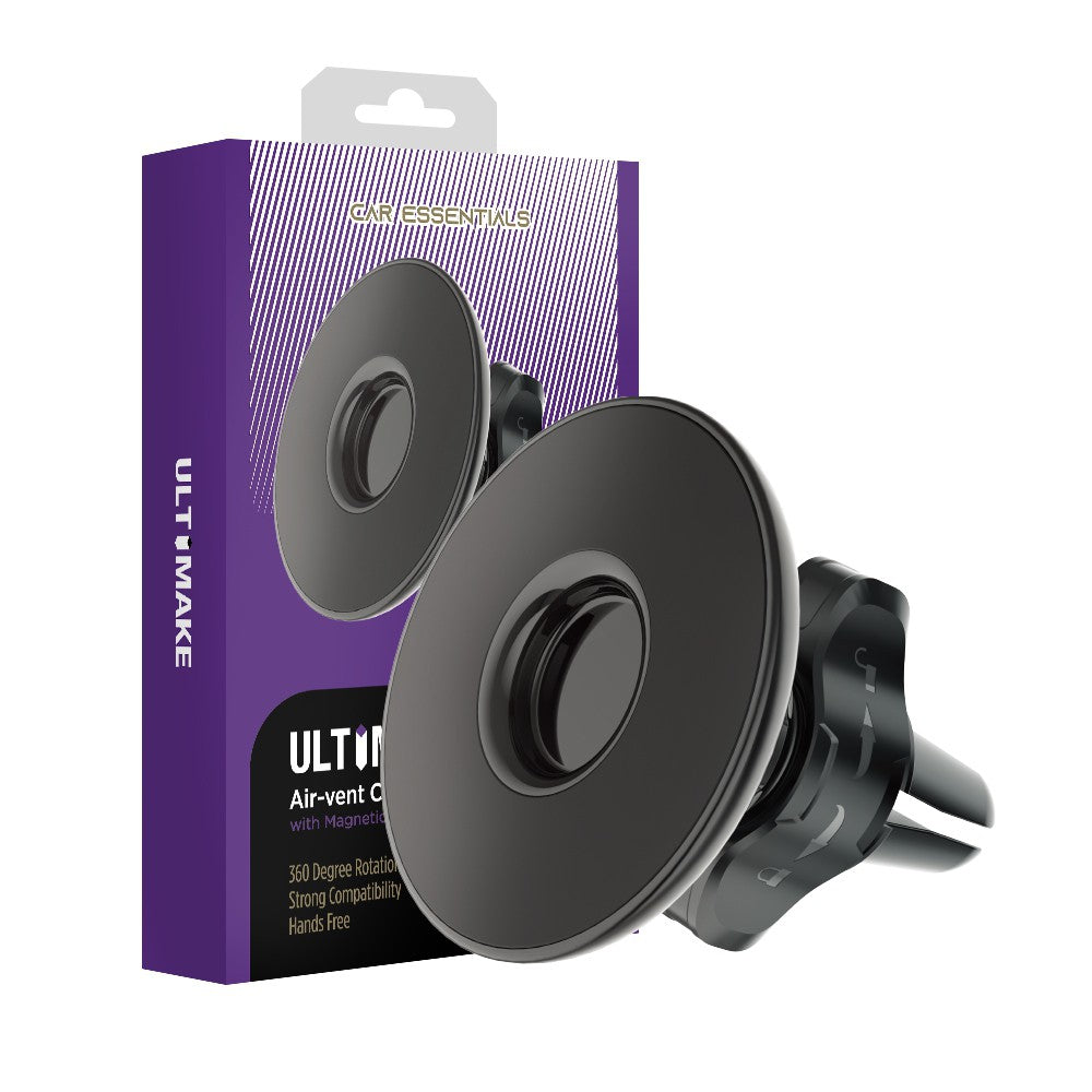 ULTI C8 Air-vent Car Mount With Magnetic Ring