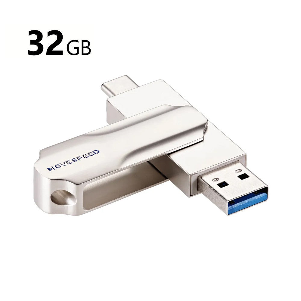 MOVE SPEED YSULDP  2 in 1 USB Type-C Flash Drive