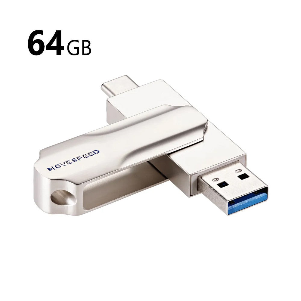 MOVE SPEED YSULDP  2 in 1 USB Type-C Flash Drive
